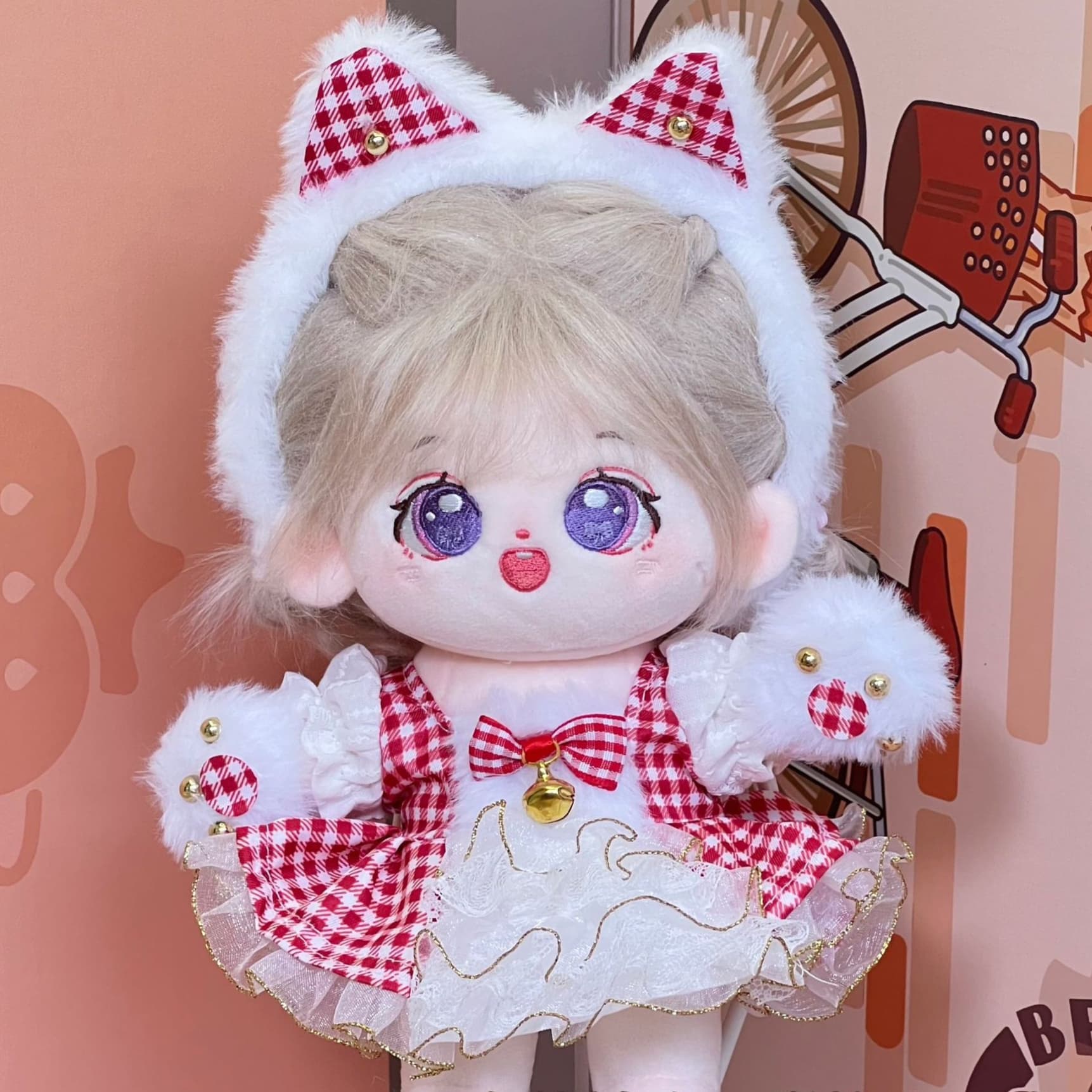 【20cm】ぬいぐるみ服 おめかしドレス