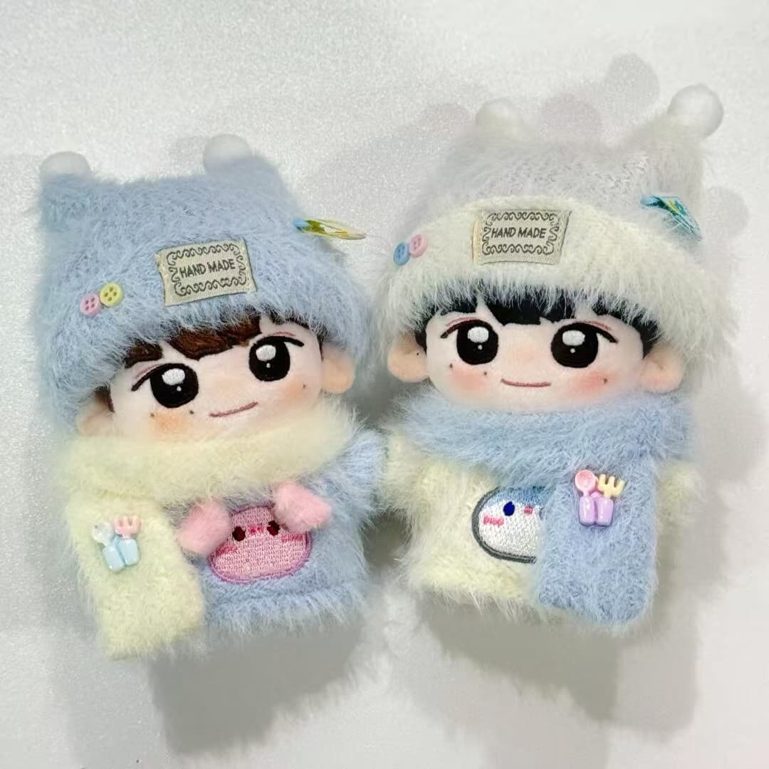 【10cm】ぬいぐるみ服 手編み風ニット