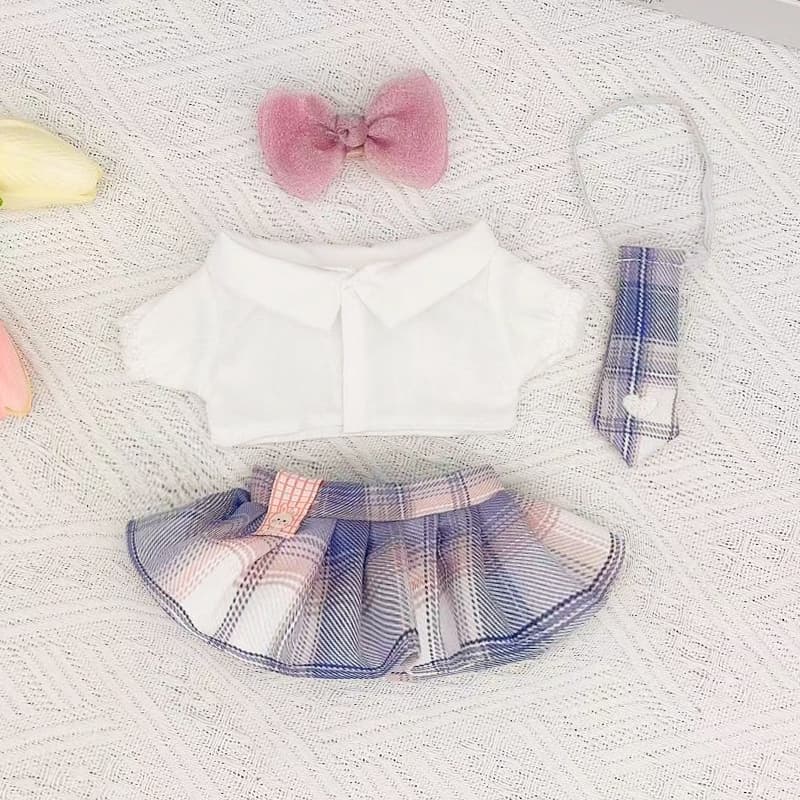 【20cm】ぬいぐるみ服 ミニ学園風制服