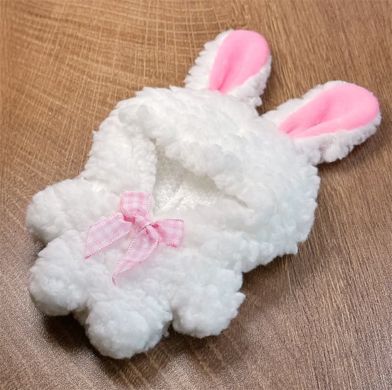 【15cm】ぬいぐるみ服  もふもふうさぎ・くま着ぐるみコスチューム