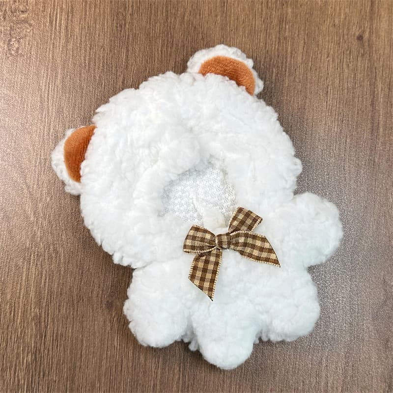 【15cm】ぬいぐるみ服  もふもふうさぎ・くま着ぐるみコスチューム