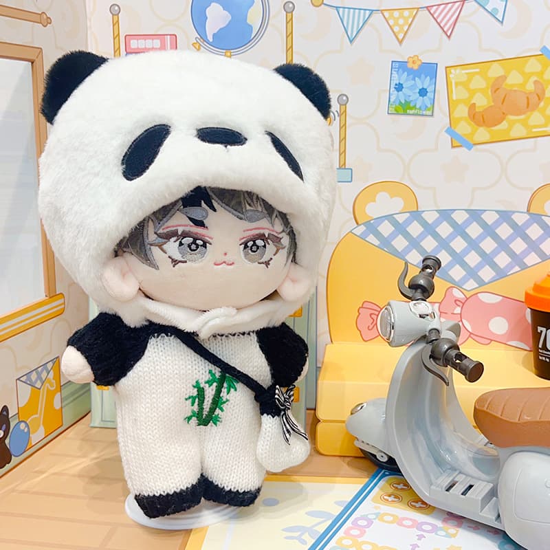 【15cm】ぬいぐるみ服 もこもこ動物きぐるみ・ぼうし