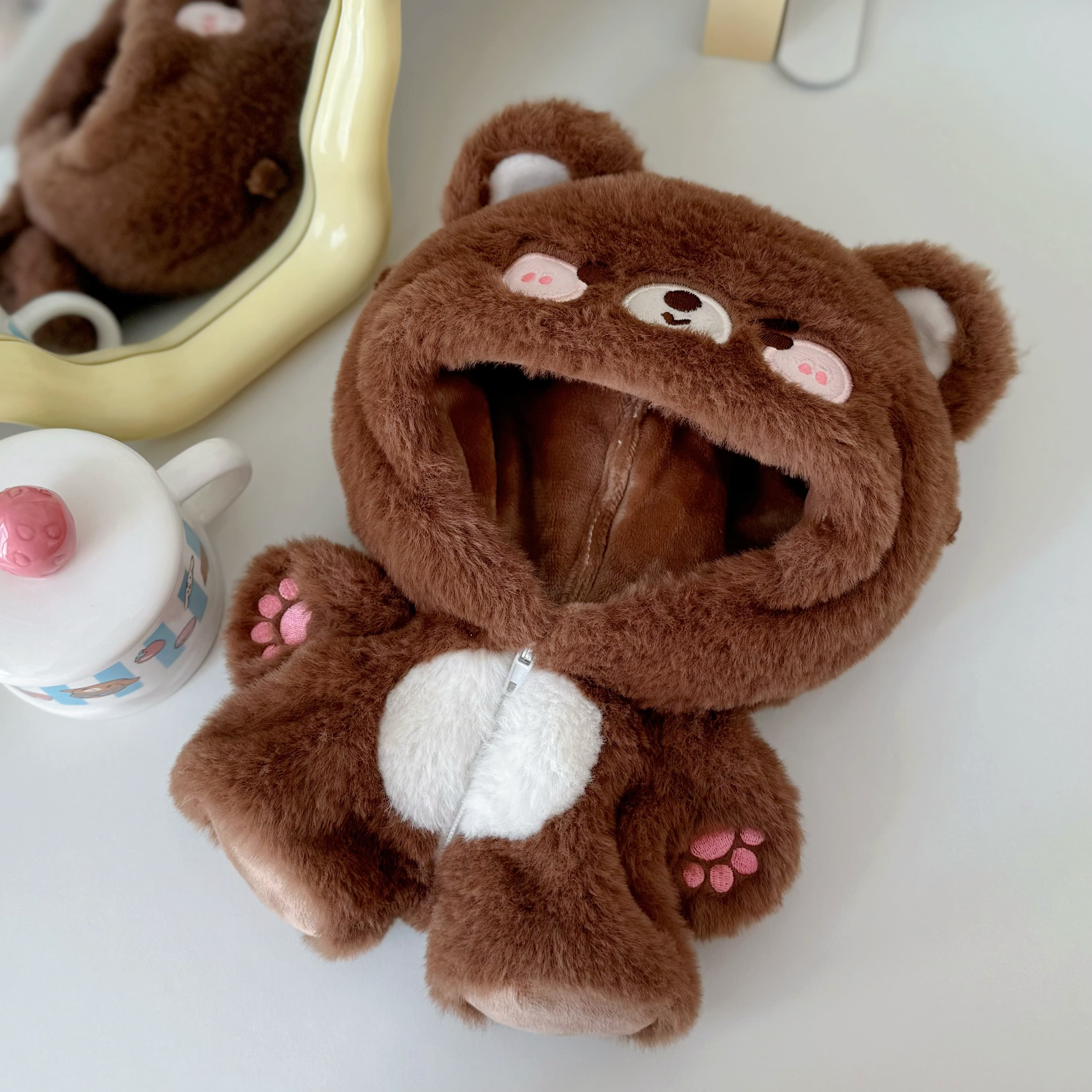 【15cm】ぬいぐるみ服　もふもふ動物きぐるみ