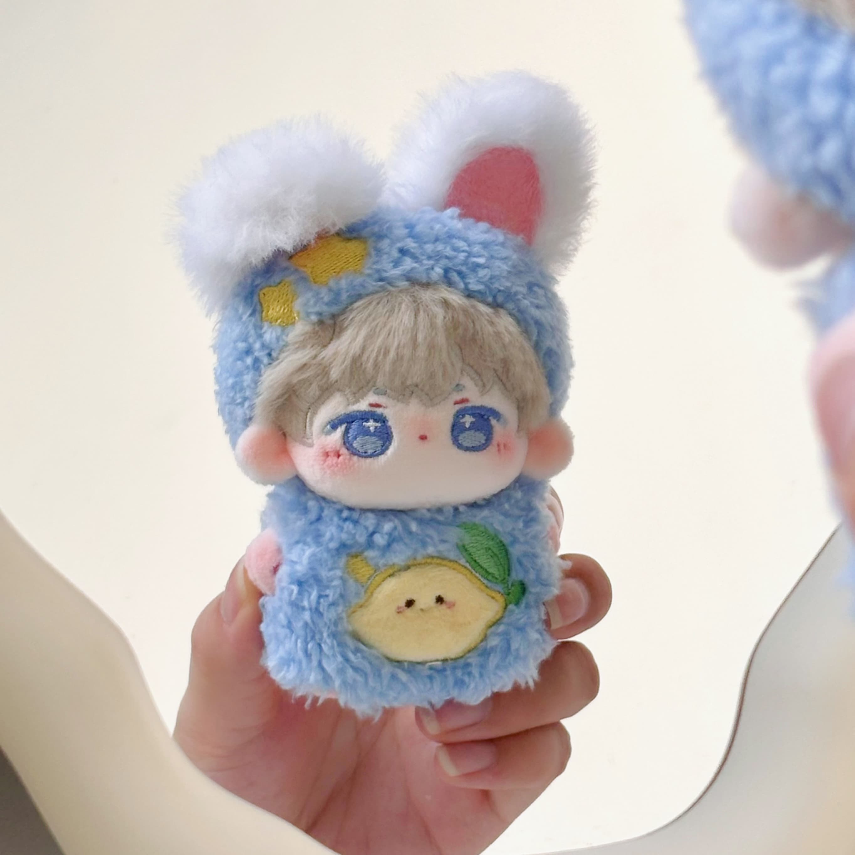 【10cm】ぬいぐるみ服 もこもこアニマルフルーツぐるみ