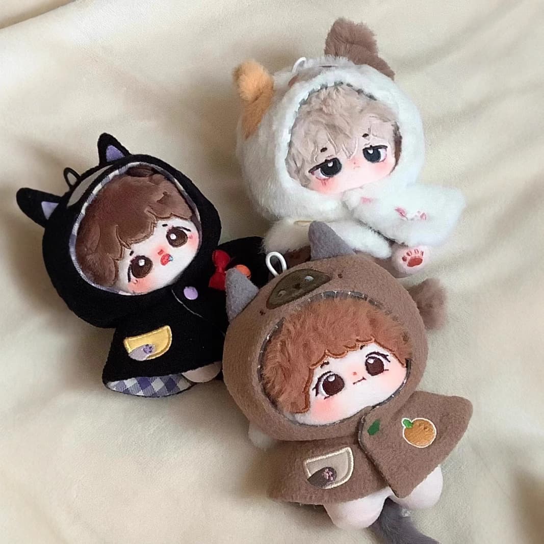 【10cm】 ぬいぐるみ服 パヤパヤねこケープ