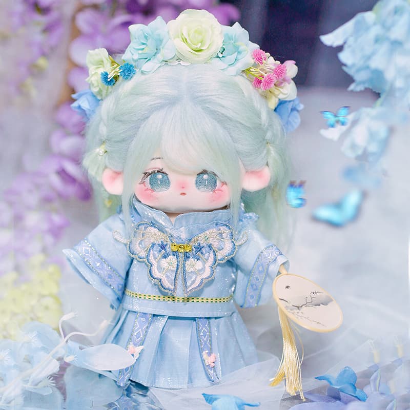 【20cm】ぬいぐるみ服　花かんむり付き伝統衣装