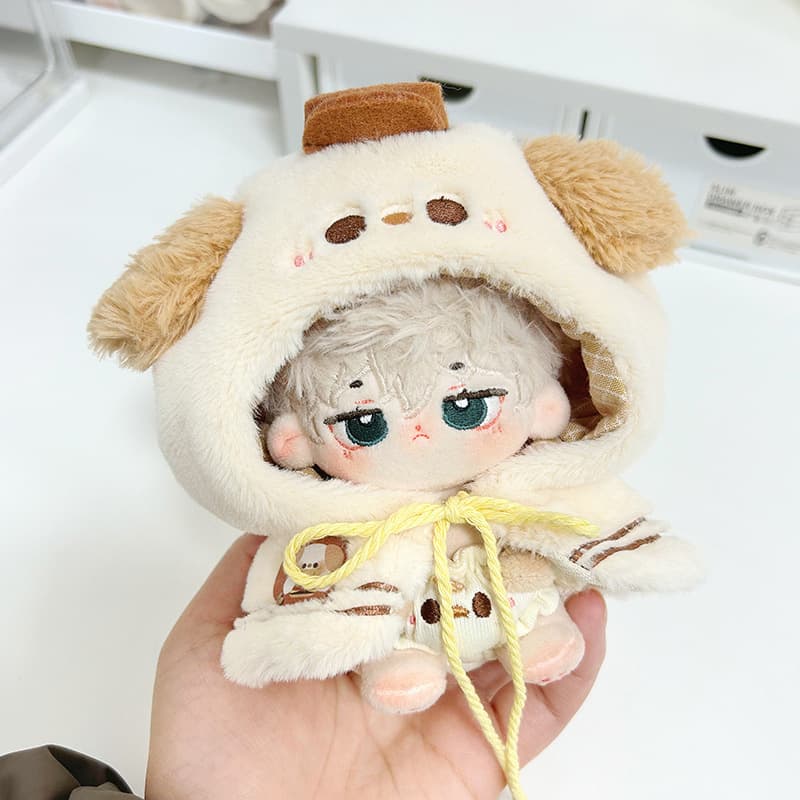 【10cm】ぬいぐるみ服 　リボン付きアニマルケープ