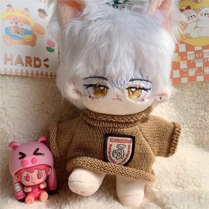 【20cm】ぬいぐるみ服 シンプルニットセーター