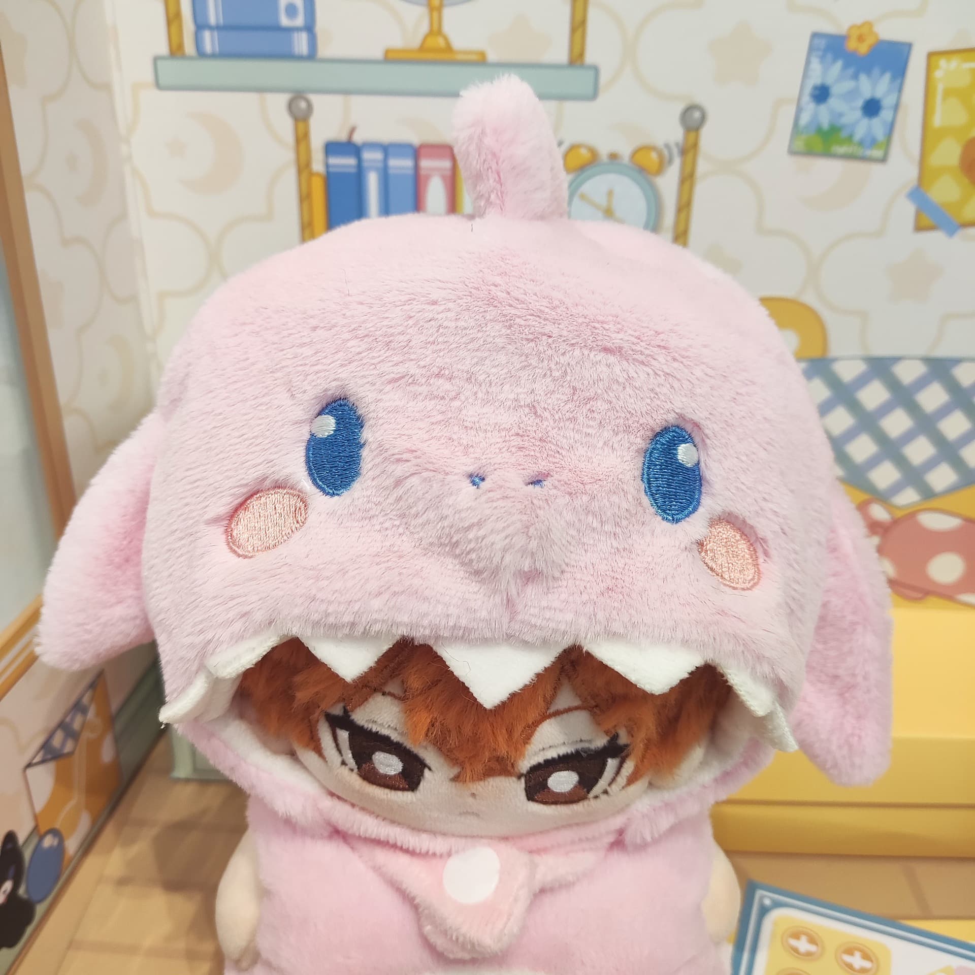 【15cm】ぬいぐるみ服 もこもこ動物きぐるみ・ぼうし