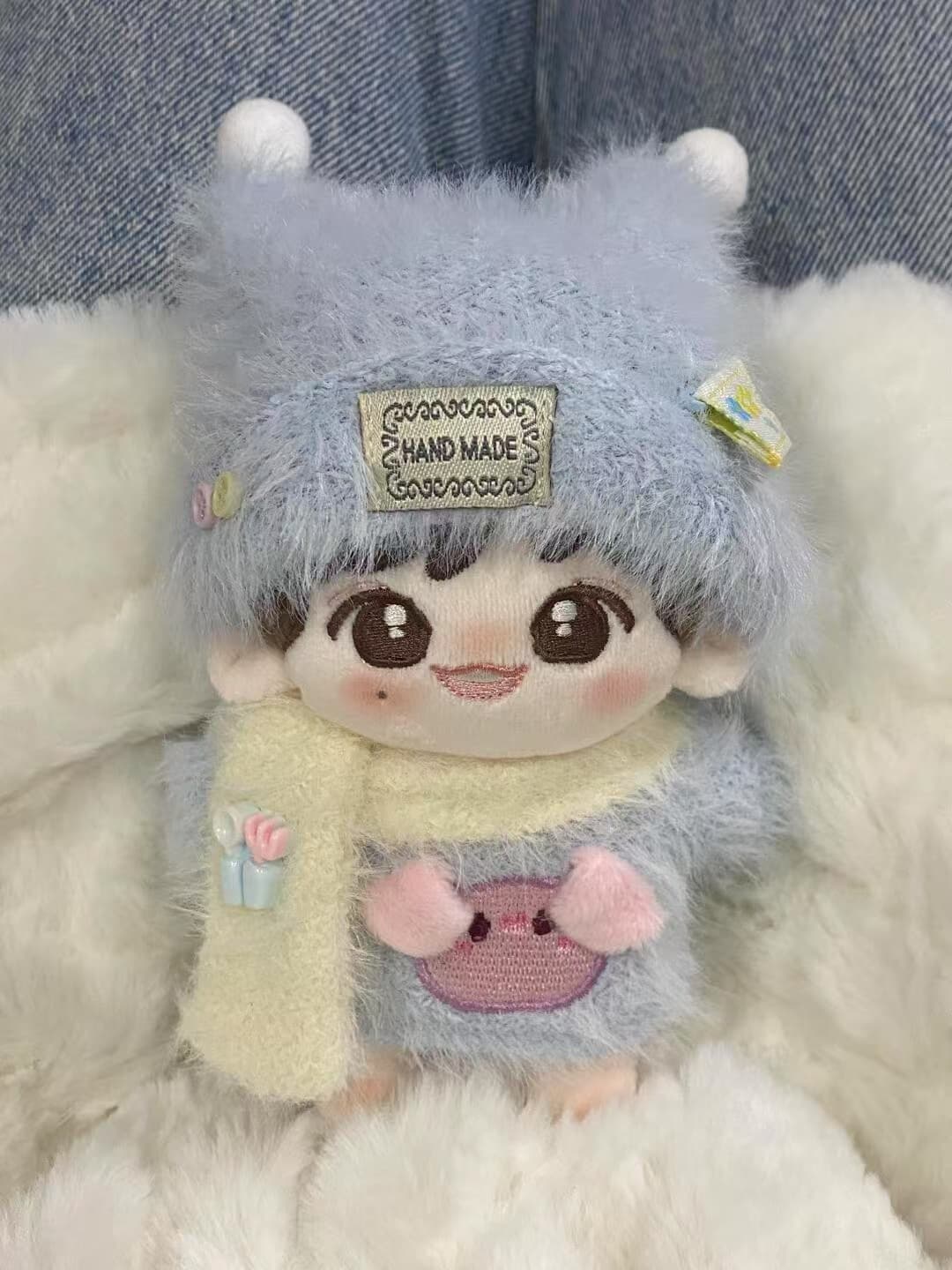 【10cm】ぬいぐるみ服 手編み風ニット