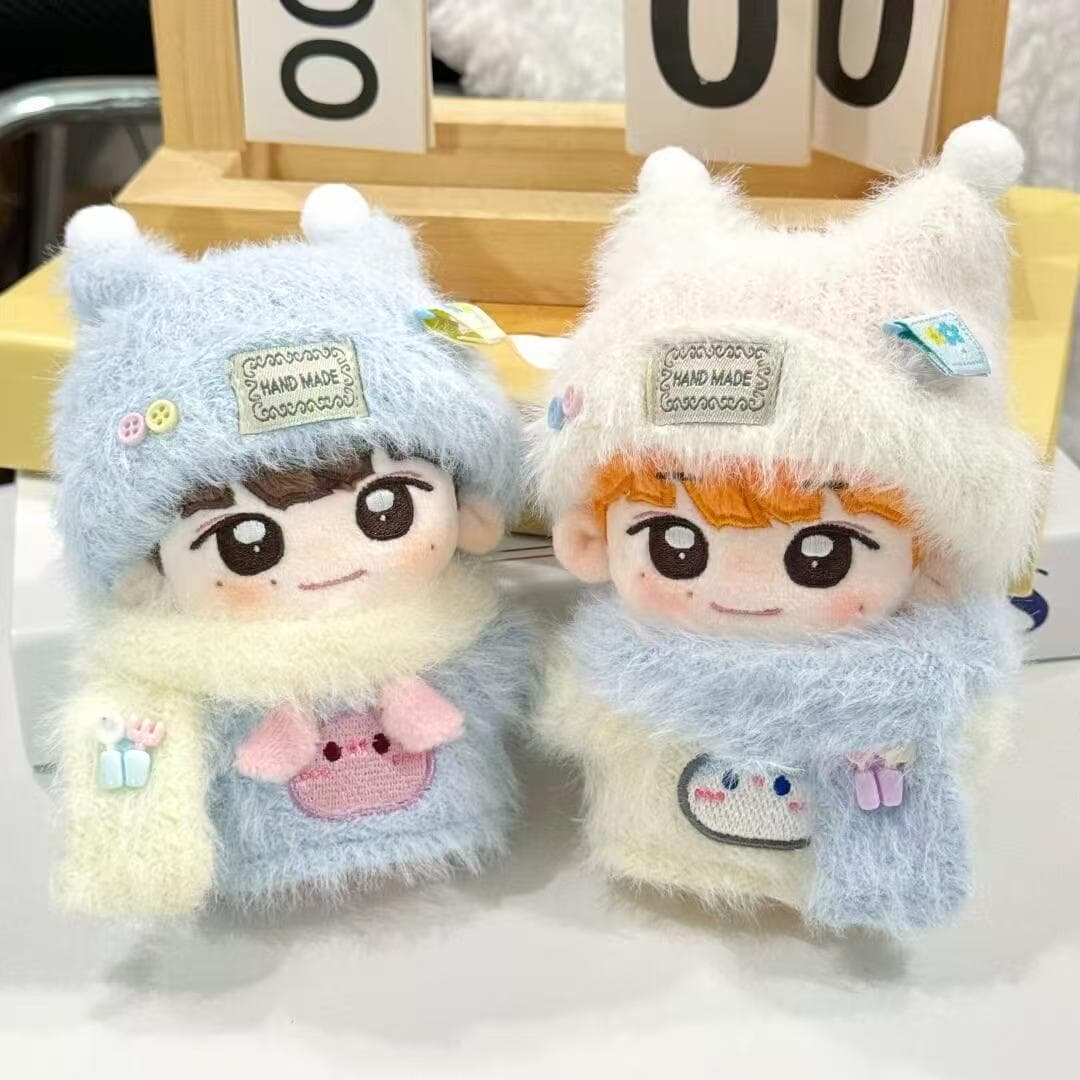 【10cm】ぬいぐるみ服 手編み風ニット