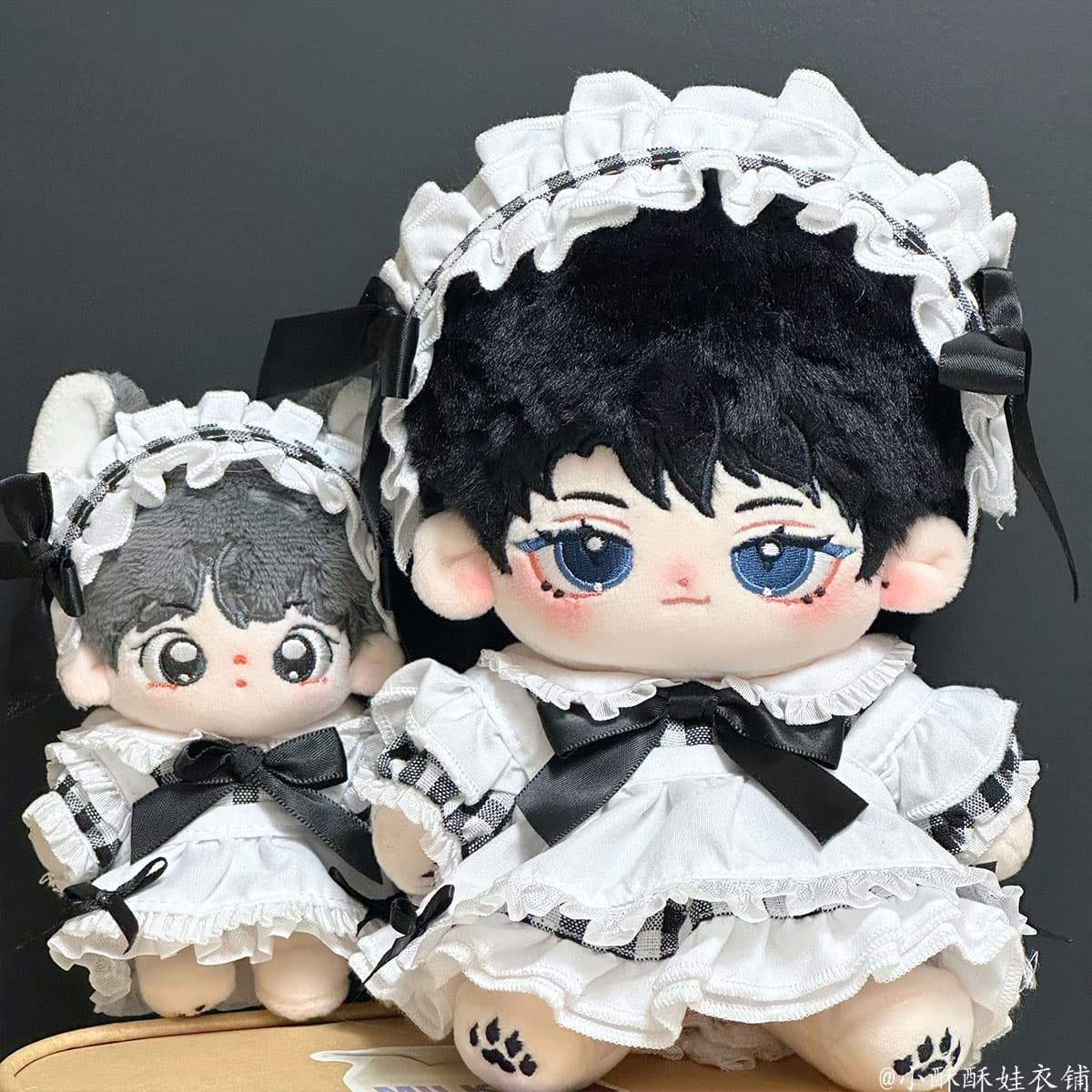 【10/20cm】ぬいぐるみ服 フリルメイド服