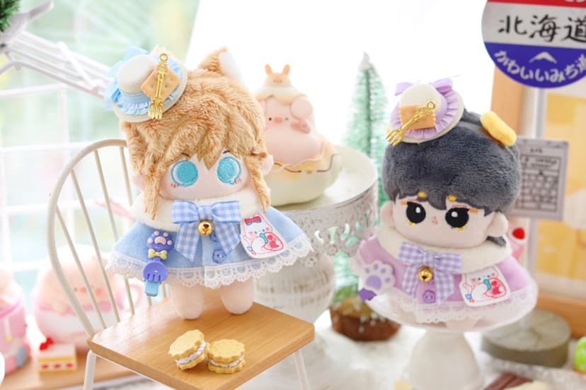 【10cm】ぬいぐるみ服 スイートメルヘンケープ