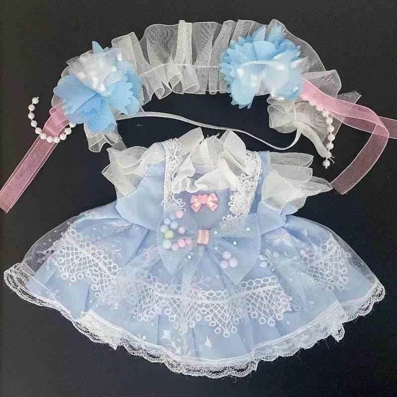 【20cm】ぬいぐるみ服 ふんわりメルヘンシリーズ ワンピース 全7種