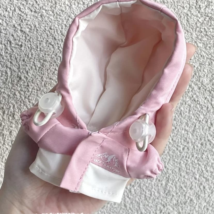【10cm】ぬいぐるみ服 アウトドアパーカー
