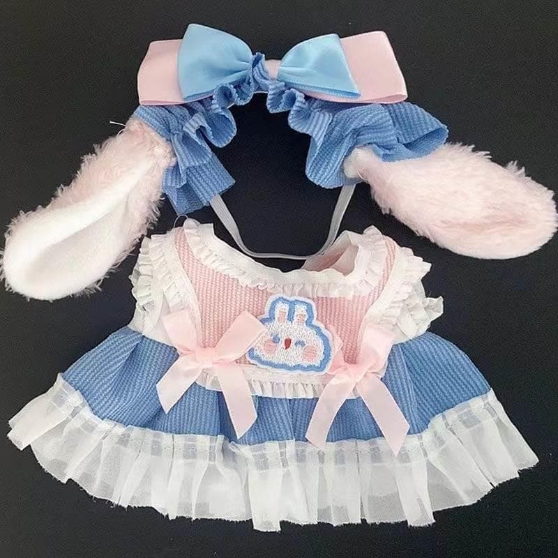 【20cm】ぬいぐるみ服 ふんわりメルヘンシリーズ ワンピース 全7種