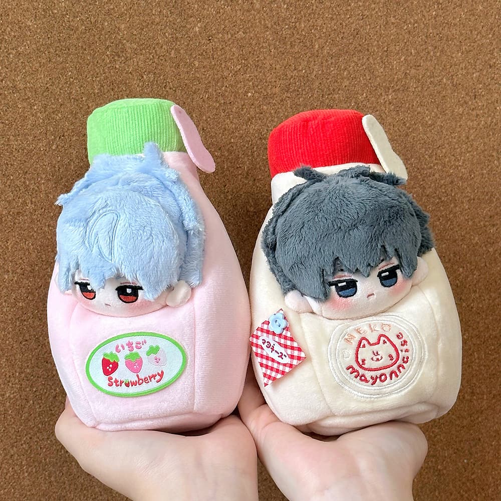 【10cm】 ぬいぐるみ服 ソースボトル着ぐるみ