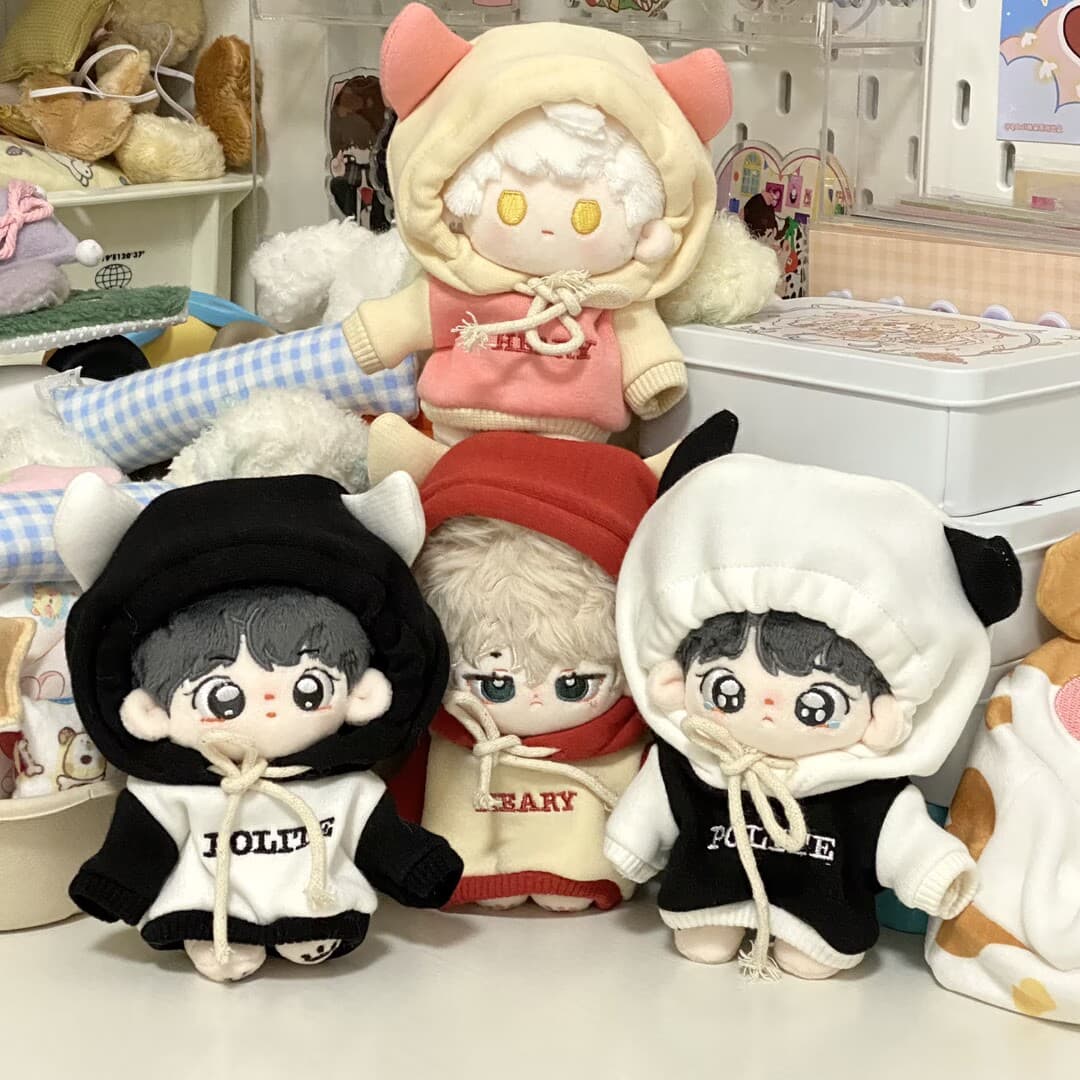 【10cm/20cm】ぬいぐるみ服 デビルパーカー