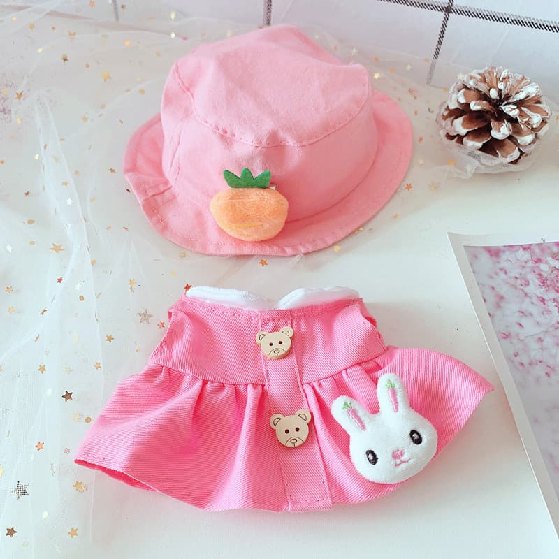 【15cm/20cm】ぬいぐるみ服 園児服ワンピース