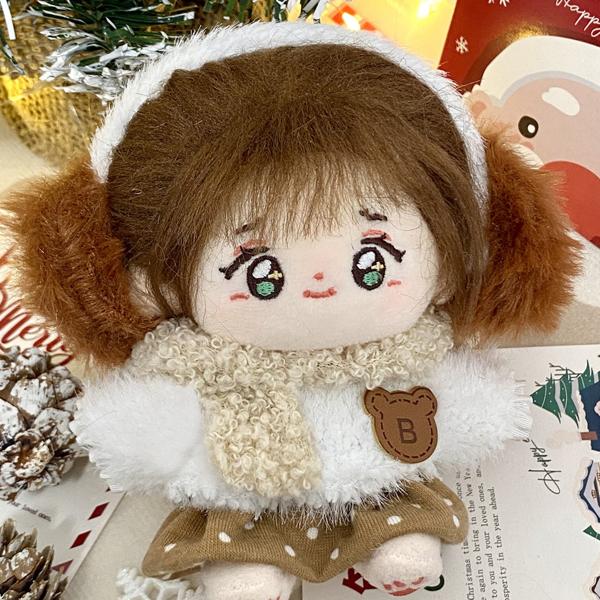 【10cm】ぬいぐるみ服 お菓子の妖精ドレス