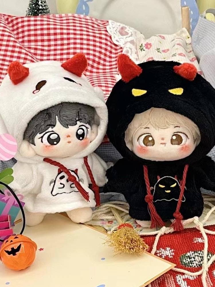 【10cm/20cm】ぬいぐるみ服 小悪魔おばけパーカー