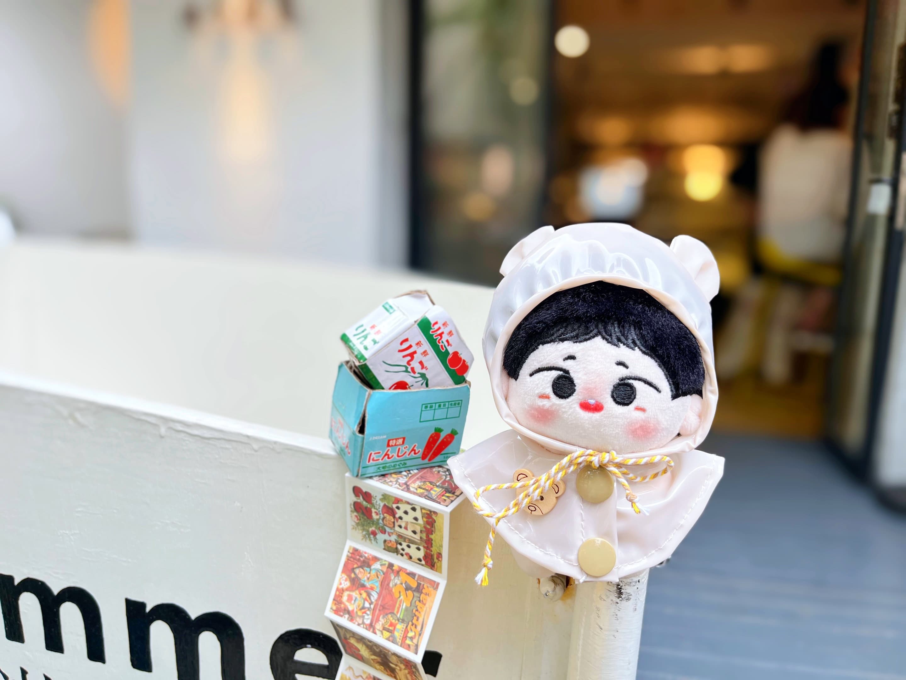 【10cm】ぬいぐるみ服 雨の日コレクション レインポンチョ