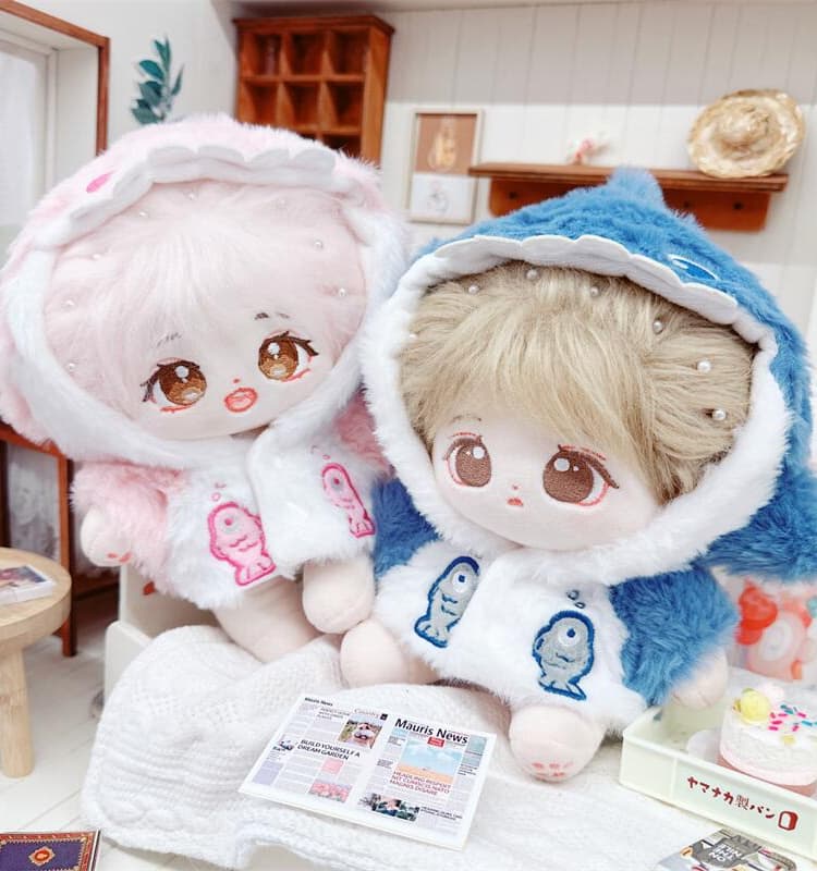 【20cm】ぬいぐるみ服 サメ着ぐるみ