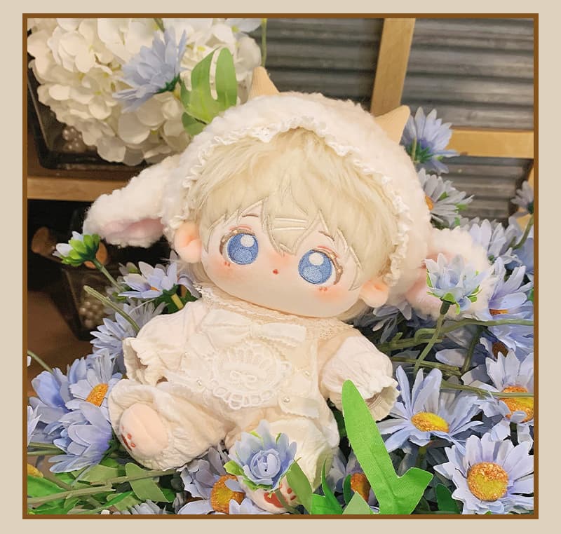 【10cm/20cm】ぬいぐるみ服 ドリーミーウーリーロンパース