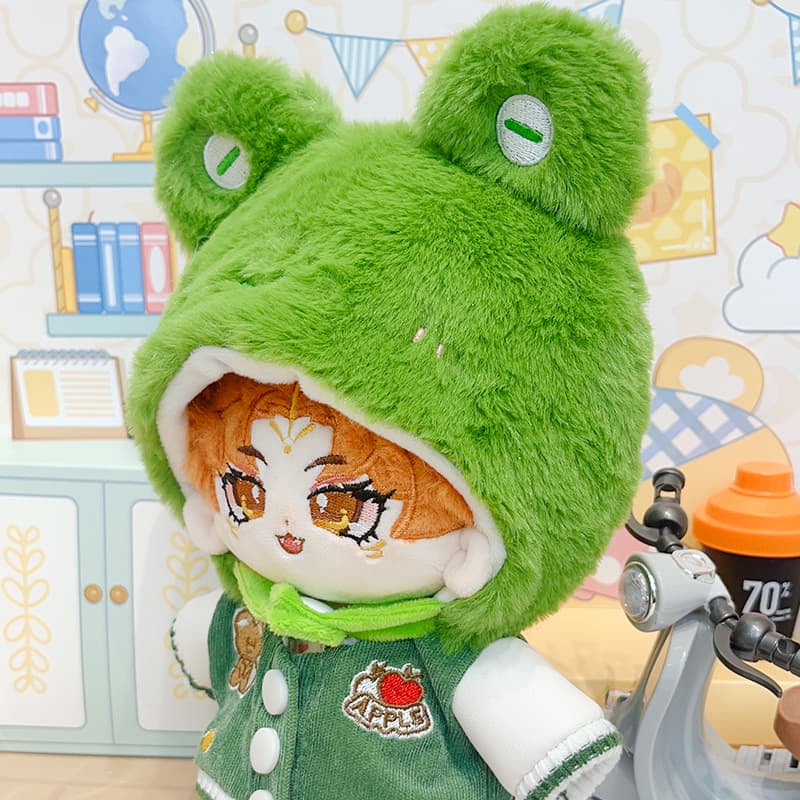 【20cm】ぬいぐるみ服 動物フード・ポンチョ