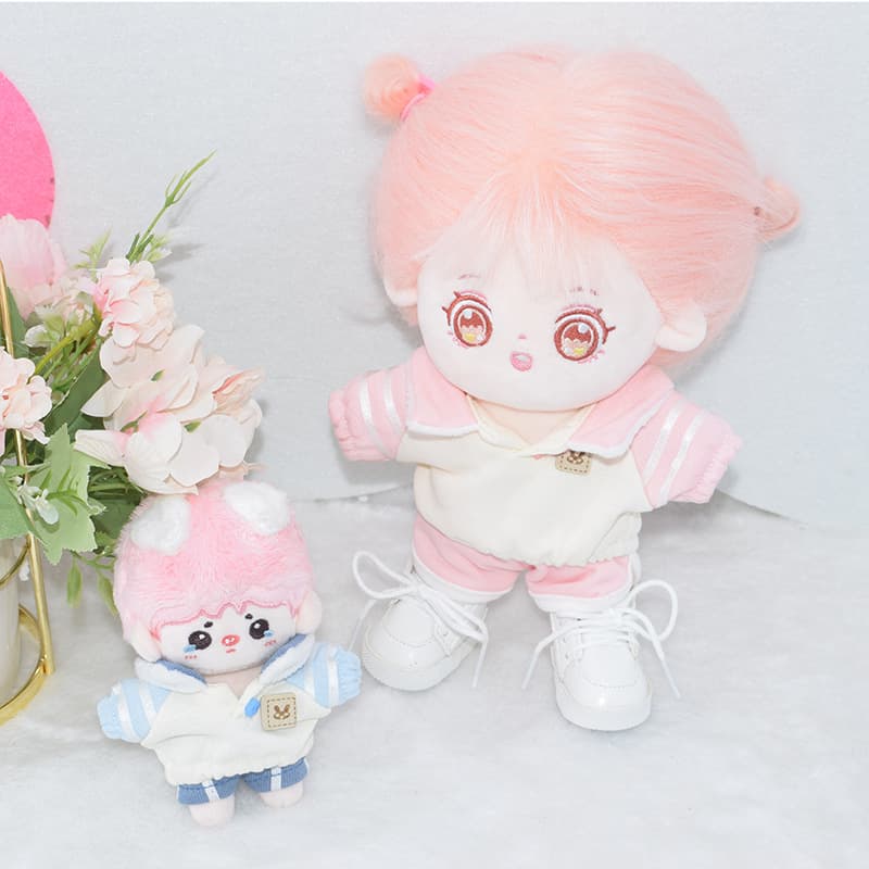 【10cm・20cm】ぬいぐるみ服 襟付き体操服