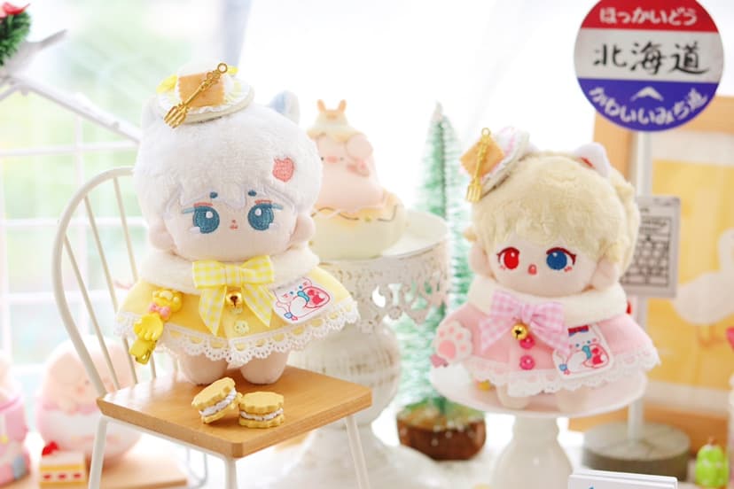【10cm】ぬいぐるみ服 スイートメルヘンケープ