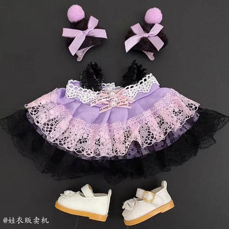 【20cm】ぬいぐるみ服 ふんわりメルヘンシリーズ ワンピース 全7種