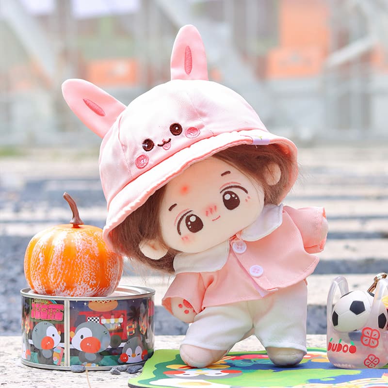 【20cm】ぬいぐるみ服 幼稚園服 ウサギ組・ヒヨコ組