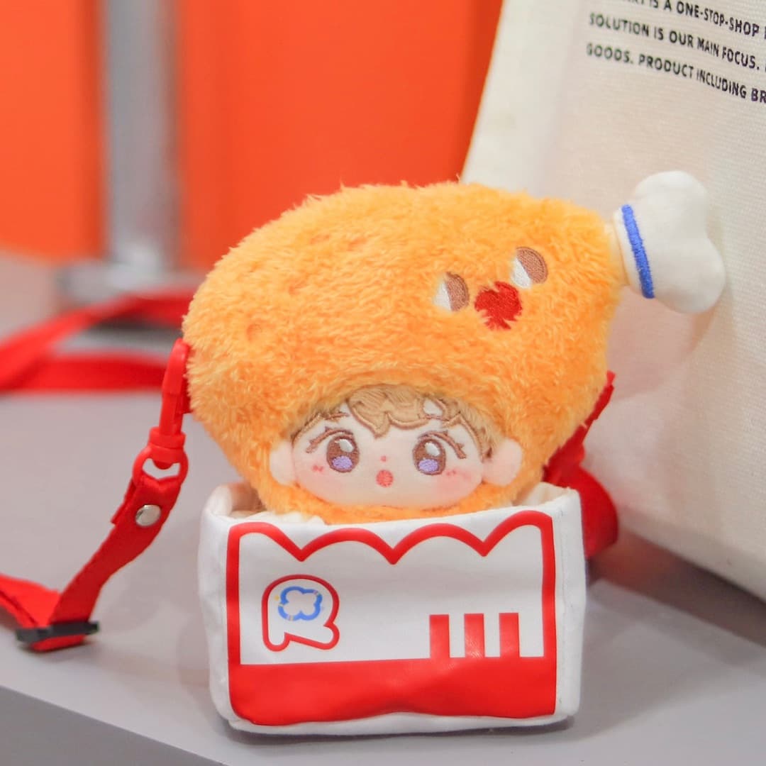 【10cm】ぬいぐるみ服 食べ物ポシェット