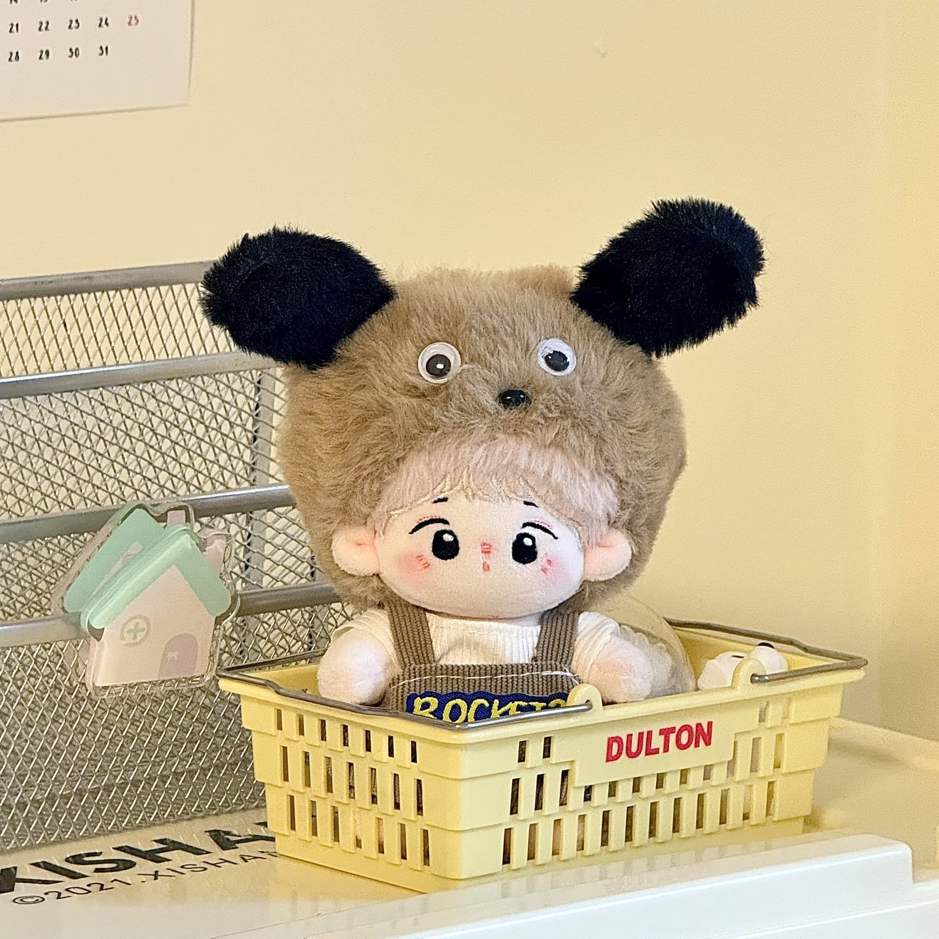 【10cm】ぬいぐるみ服 もこもこアニマル 犬・カピバラ