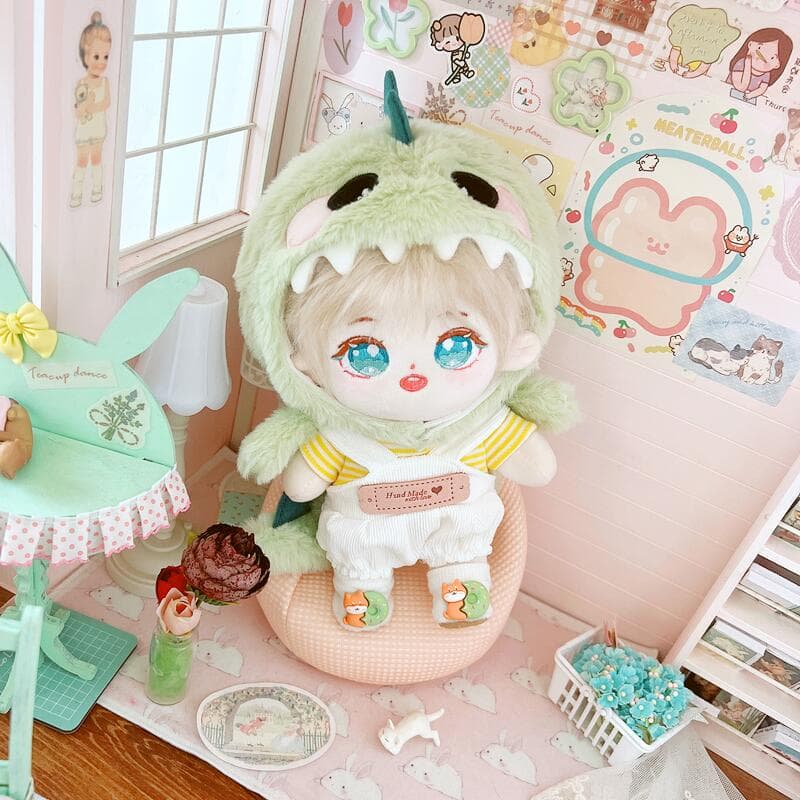 【20cm】ぬいぐるみ服 恐竜大変身マント