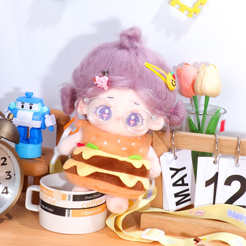 【20cm】ぬいぐるみ服 アニマル&フードショルダーポーチ