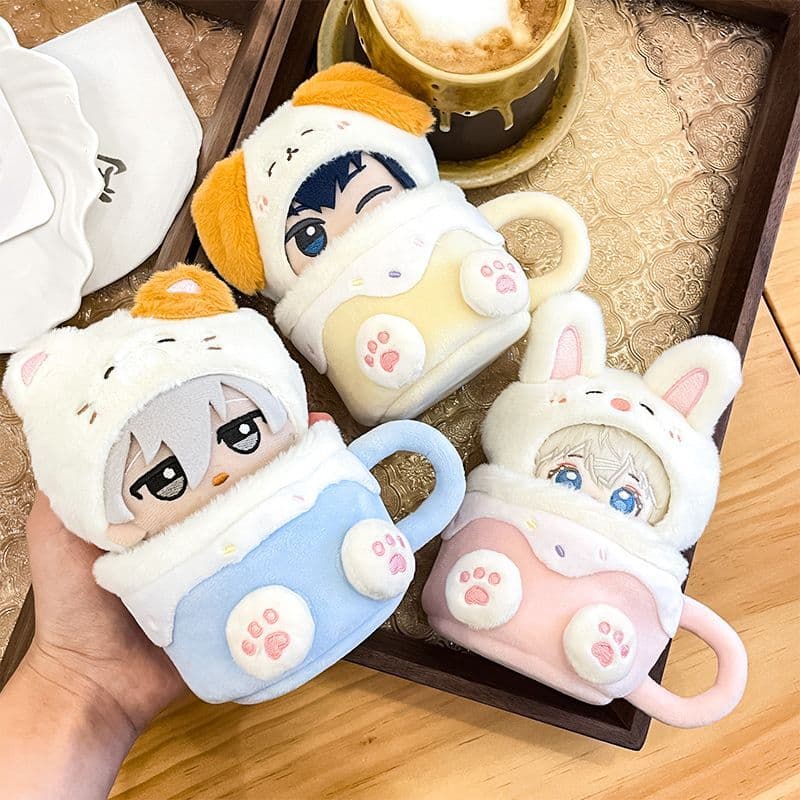 【10cm】ぬいぐるみ服 アニマルコーヒーカップ