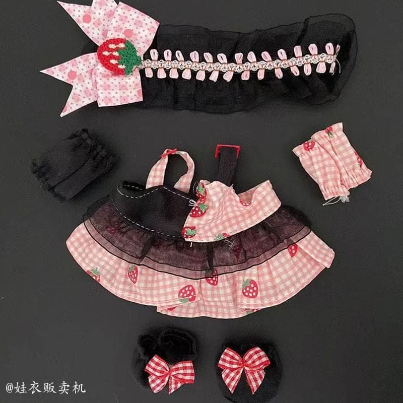 【20cm】ぬいぐるみ服 ふんわりメルヘンシリーズ ワンピース 全7種