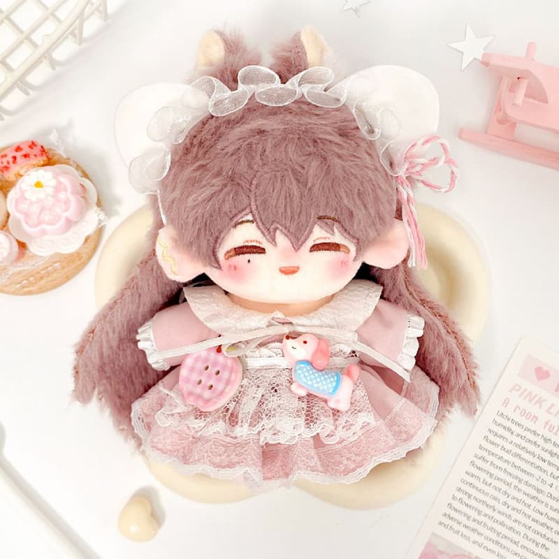 【10cm】ぬいぐるみ服 お菓子の妖精ドレス