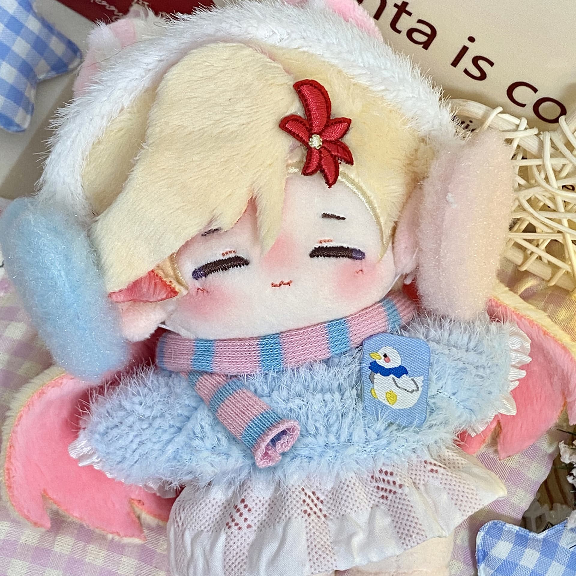 【10cm】ぬいぐるみ服 お菓子の妖精ドレス