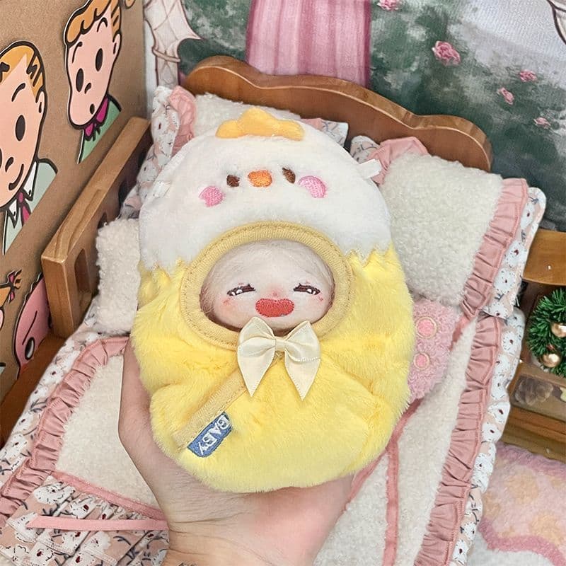 【10cm】ぬいぐるみ服 ぽかぽかおくるみ 全3種
