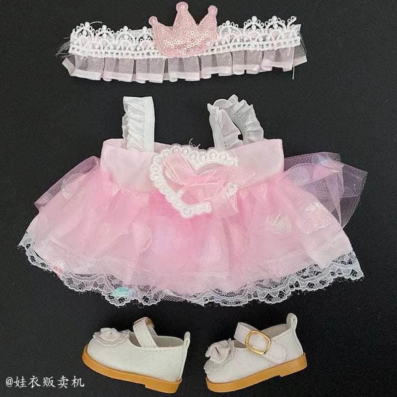 【20cm】ぬいぐるみ服 ふんわりメルヘンシリーズ ワンピース 全7種