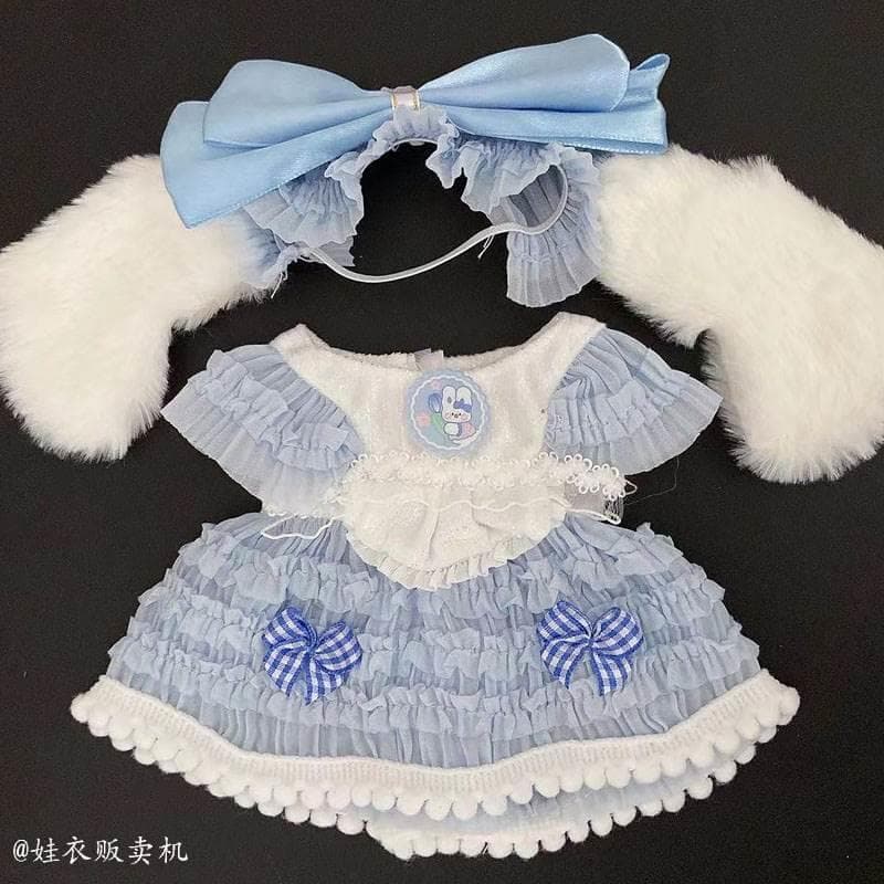 【20cm】ぬいぐるみ服 ふんわりメルヘンシリーズ ワンピース 全7種