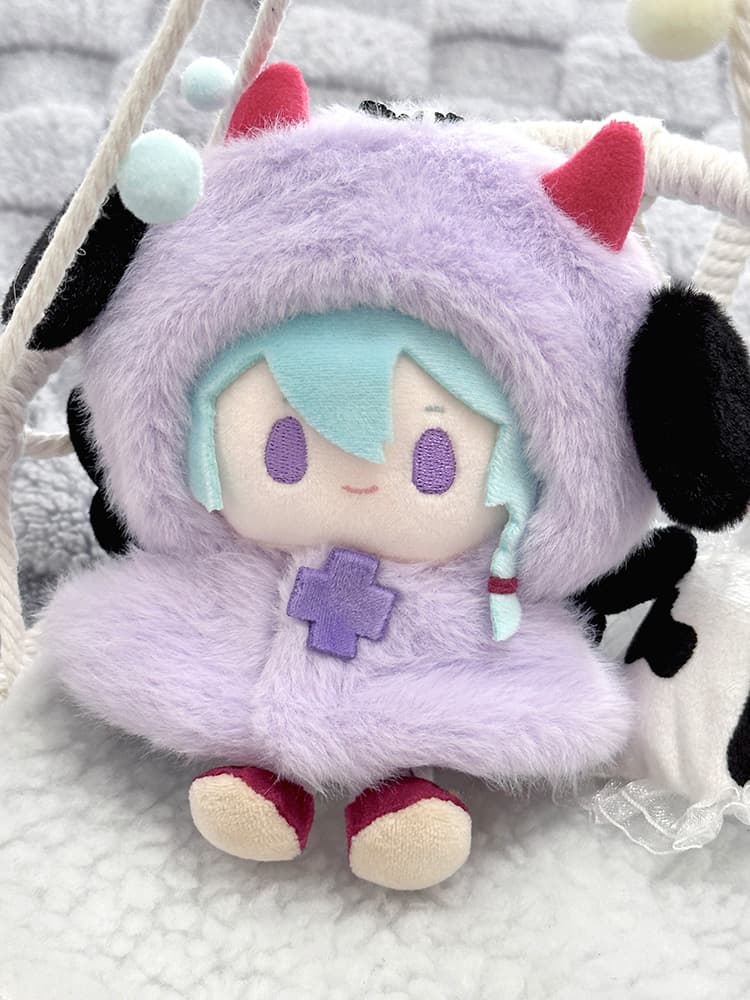 【10cm】ぬいぐるみ服 エンジェル&デビルポンチョ