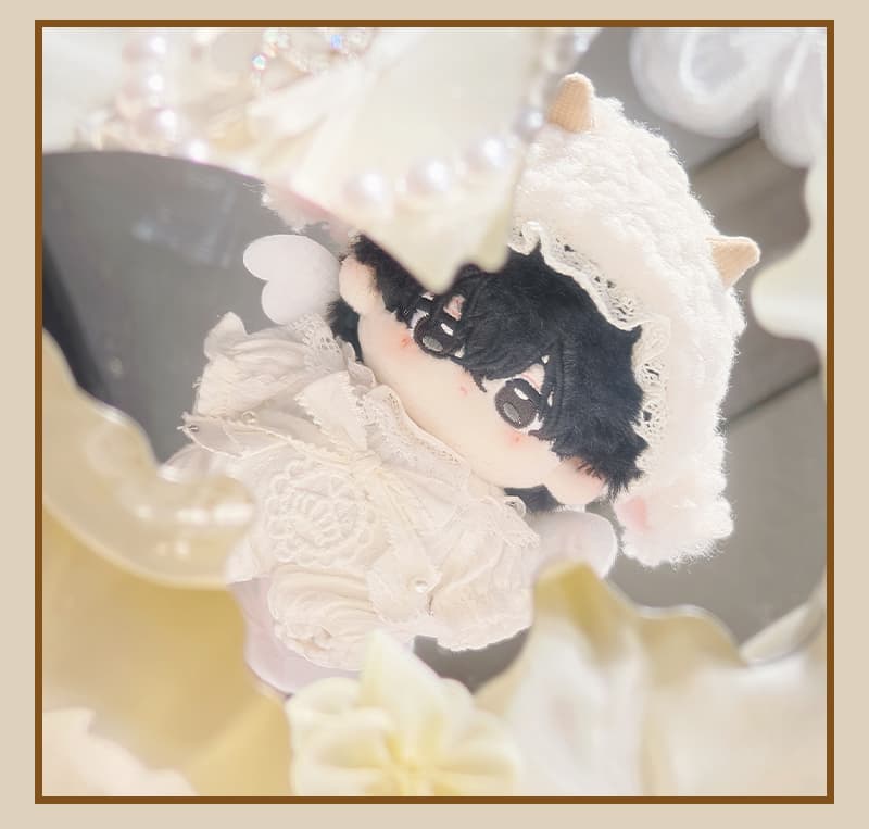 【10cm/20cm】ぬいぐるみ服 ドリーミーウーリーロンパース