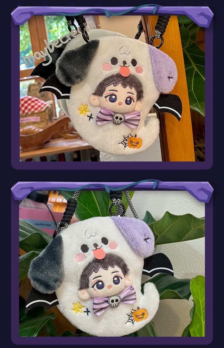 【10cm】ぬいぐるみ服 ハロウィン犬ぬいぐるみポーチ