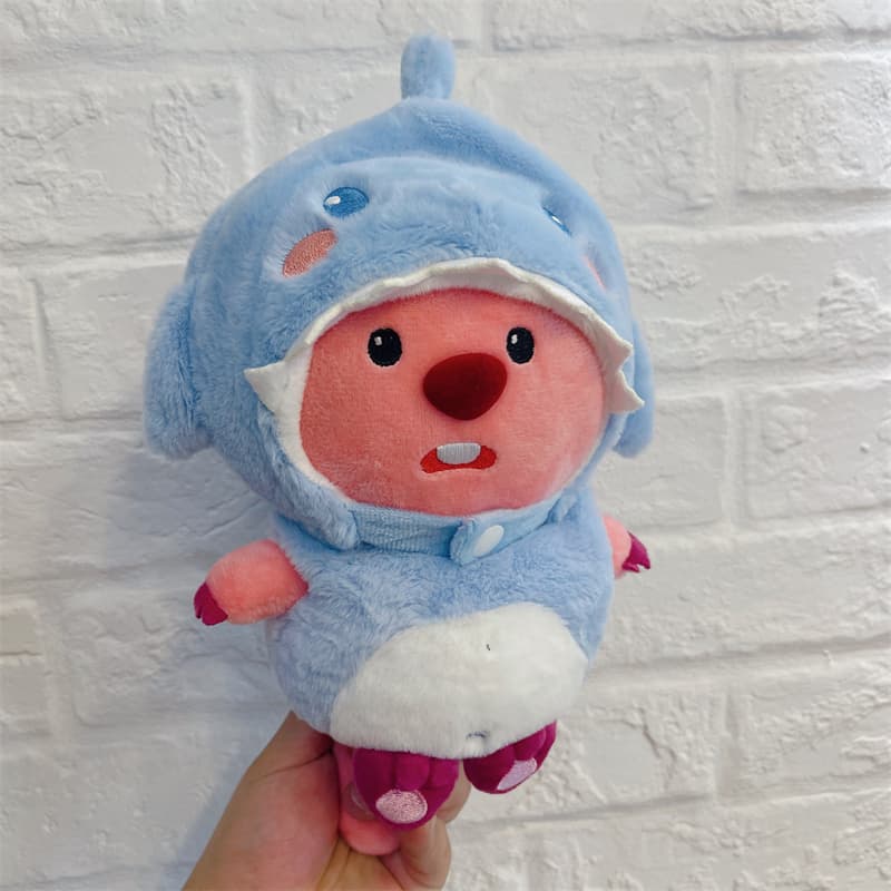【20cm】ぬいぐるみ服 動物フード・ポンチョ