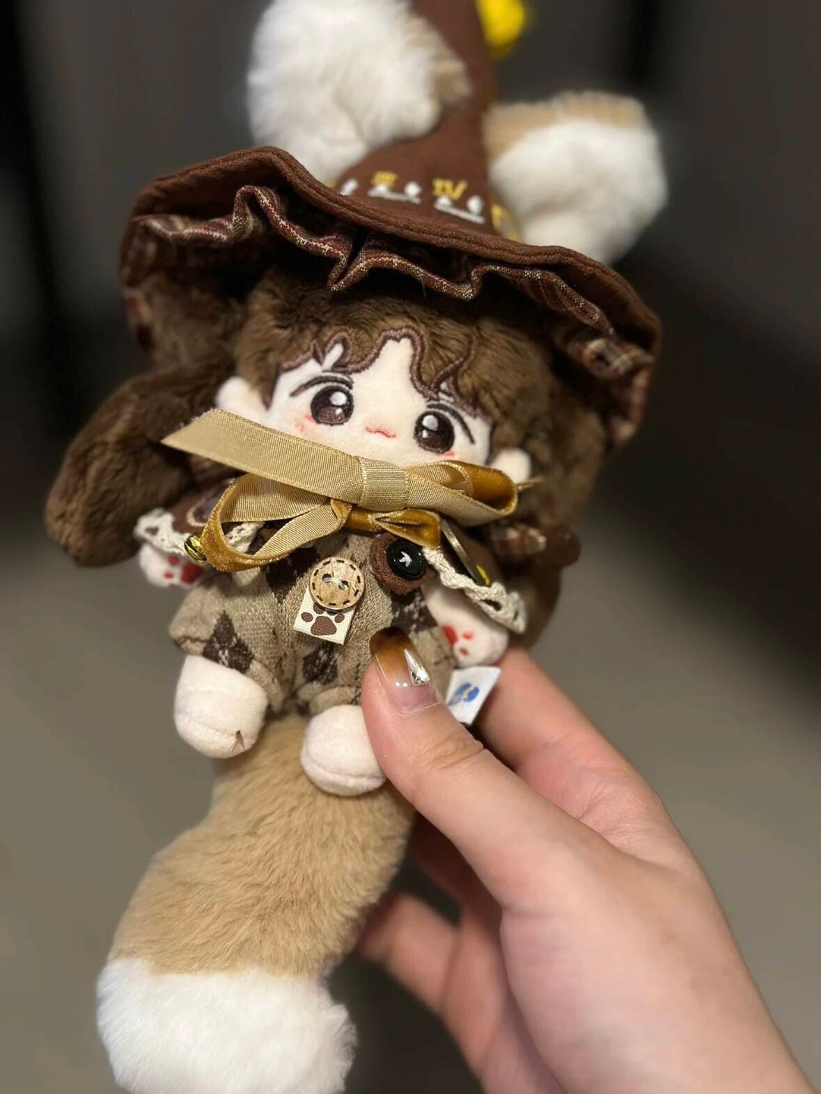 【15cm】ぬいぐるみ服 ケモ耳魔法使い