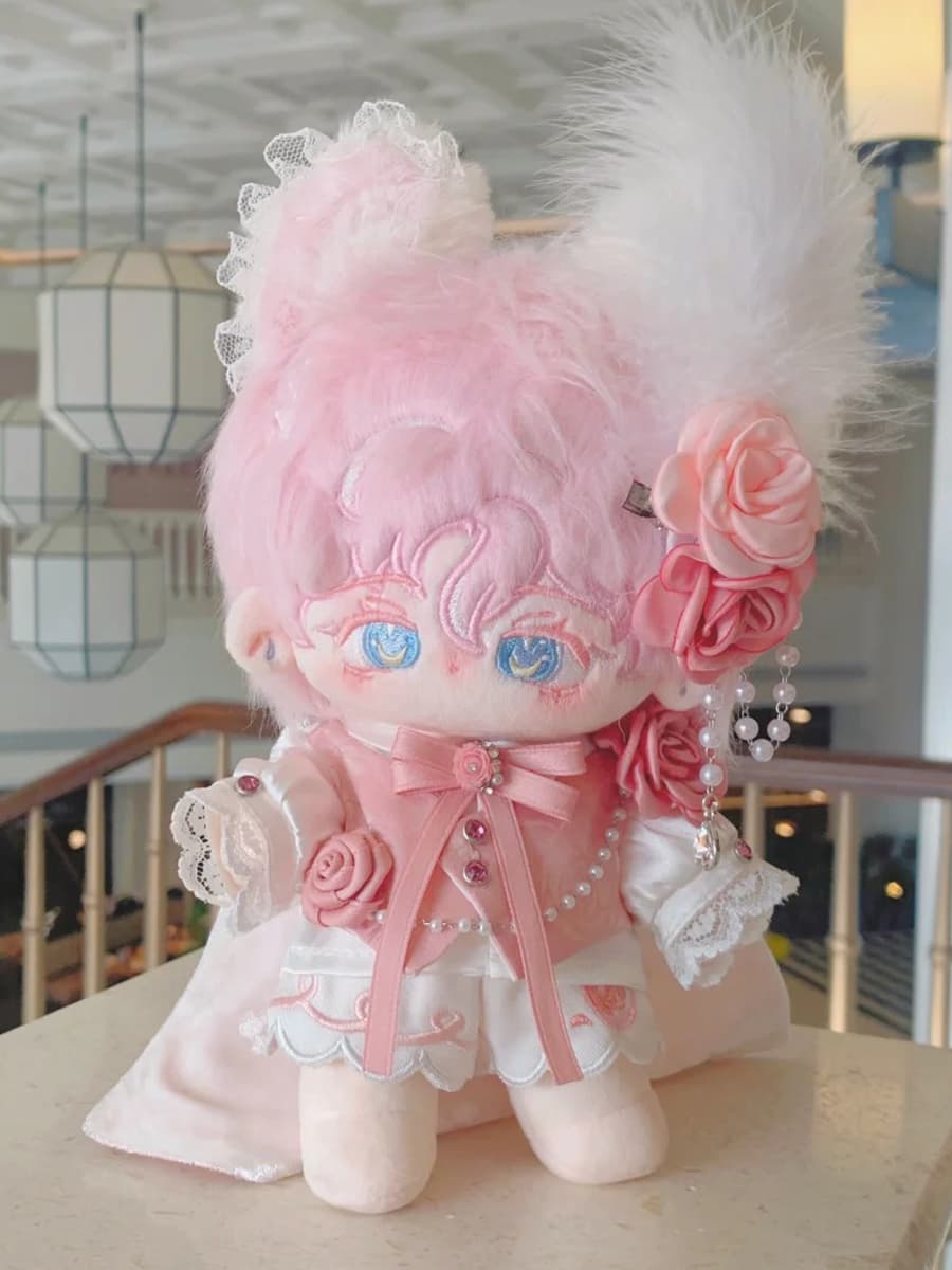 【20cm】 ぬいぐるみ服 華やか貴族風ぬいぐるみドレス